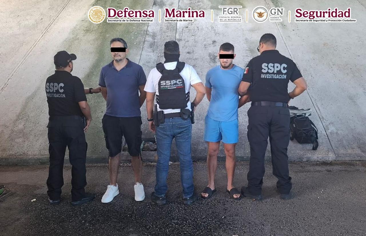 Detienen en Quintana Roo a líder criminal buscado por autoridades de Suecia y Europol